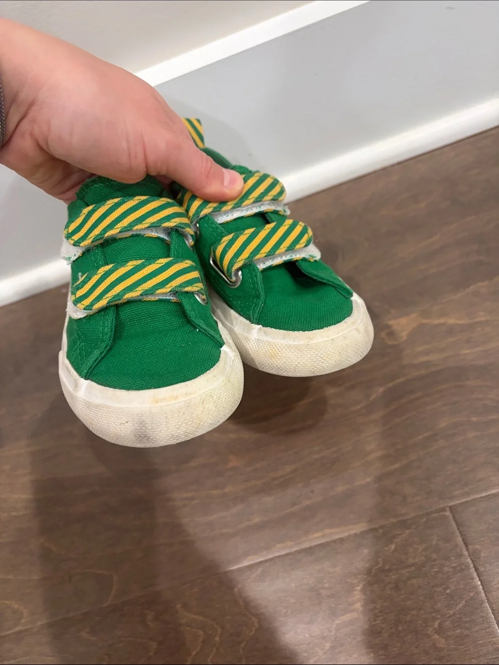 Kids' Boy Tractor Slip-On Sneakers size 11T
